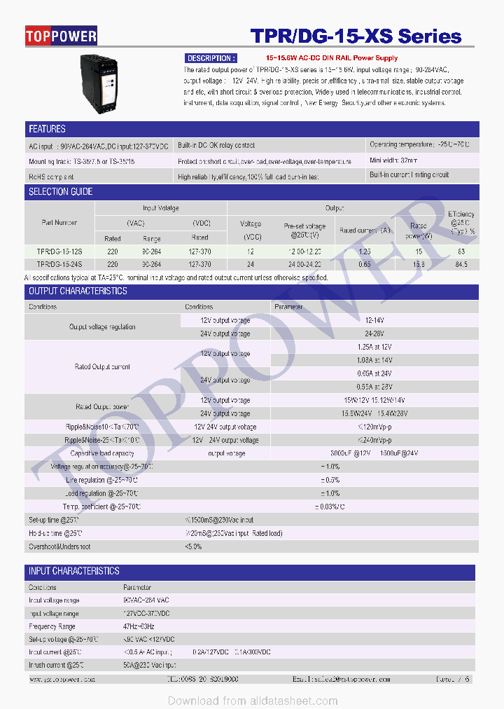 TPRDG-15-XS_9025722.PDF Datasheet