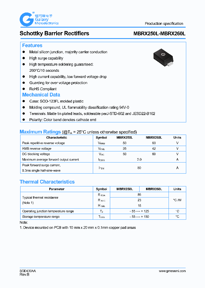 MBRX260L_9036031.PDF Datasheet