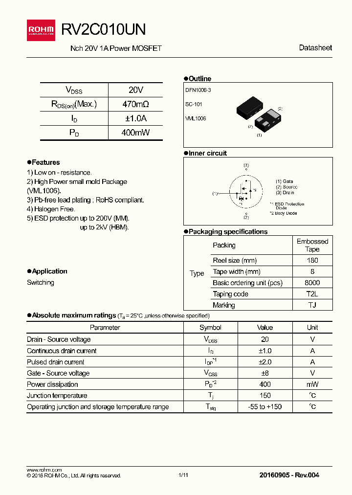 RV2C010UN_9085883.PDF Datasheet